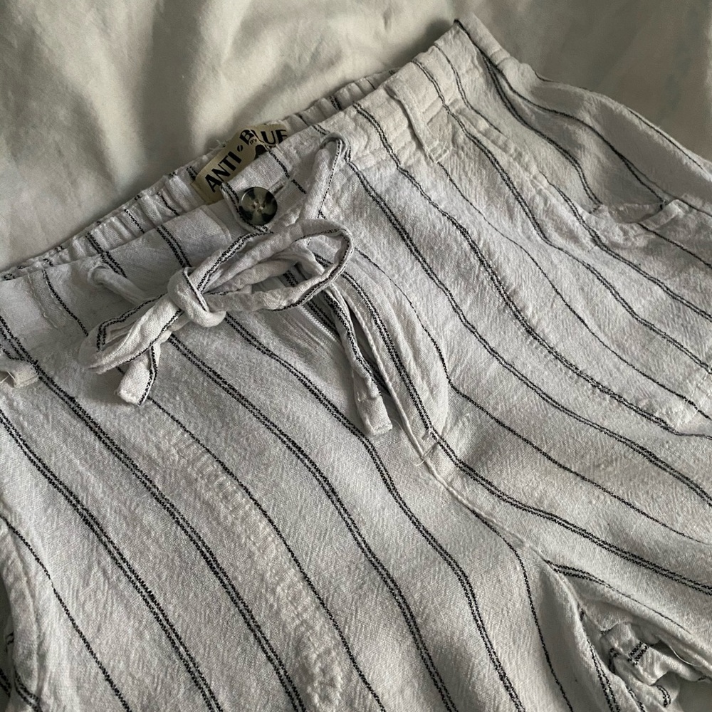 Anti blue by blue spice  linen pants